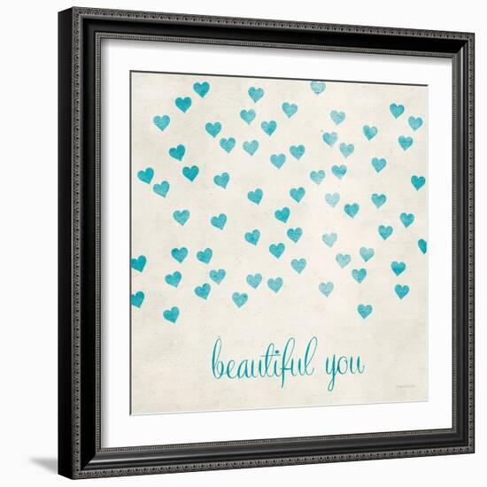 Beautiful You in Blue-Morgan Yamada-Framed Premium Giclee Print