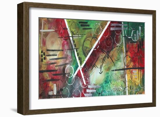 Beauty Among The Chaos II-Megan Aroon Duncanson-Framed Art Print