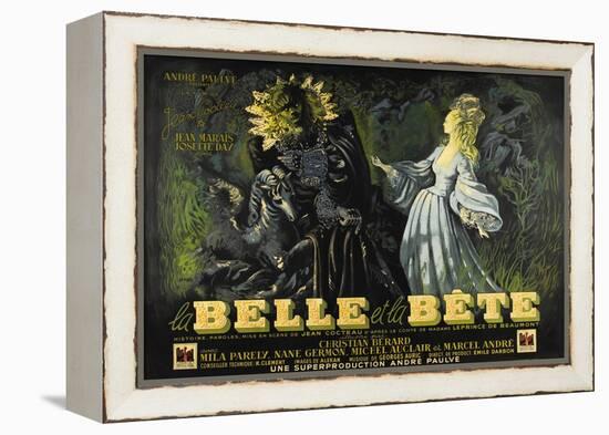 Beauty and the Beast, 1946 (La Belle Et La Beïte)-null-Framed Premier Image Canvas