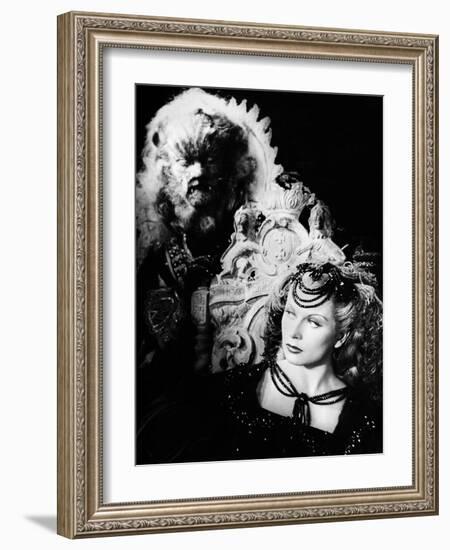 Beauty and the Beast, 1946-Jean Cocteau-Framed Giclee Print