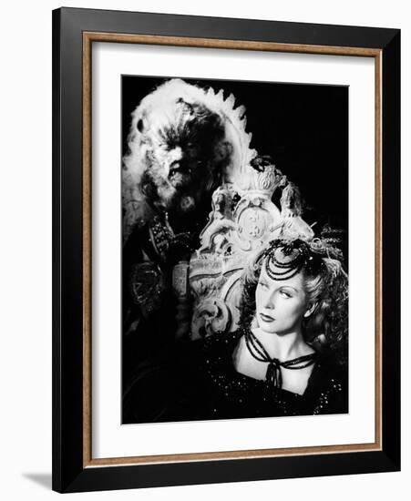 Beauty and the Beast, 1946-Jean Cocteau-Framed Giclee Print