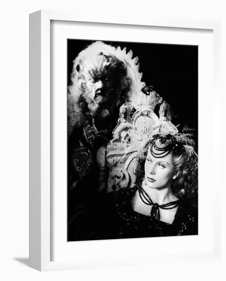Beauty and the Beast, 1946-Jean Cocteau-Framed Giclee Print