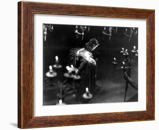 Beauty and the Beast, (aka 'Belle et la Bête, La'), Jean Marais, Josette Day, 1946-null-Framed Premium Photographic Print