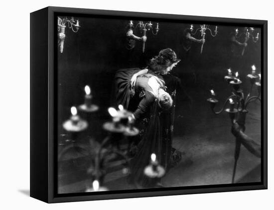 Beauty and the Beast, (aka 'Belle et la Bête, La'), Jean Marais, Josette Day, 1946-null-Framed Stretched Canvas