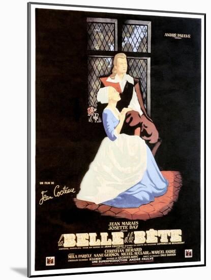 Beauty and the Beast, (aka La Belle et la Bete), 1946-null-Mounted Art Print