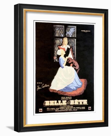 Beauty and the Beast, (aka La Belle et la Bete), 1946-null-Framed Art Print