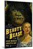 Beauty and the Beast, Jean Marais, Josette Day, 1946-null-Mounted Art Print