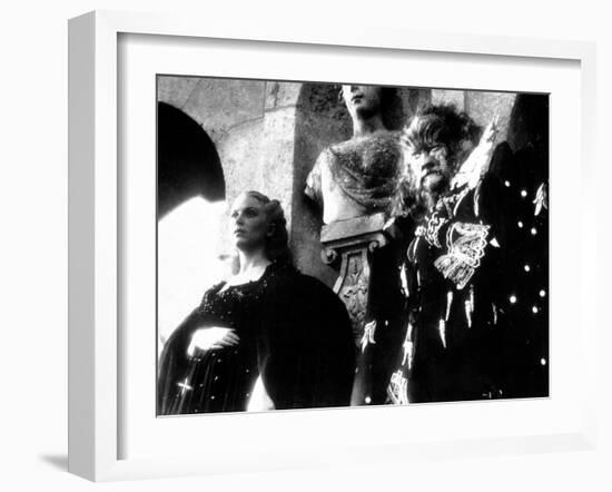 Beauty and the Beast, Josette Day, Jean Marais, 1946-null-Framed Premium Photographic Print