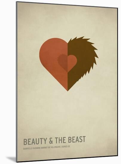 Beauty and the Beast-Christian Jackson-Mounted Art Print