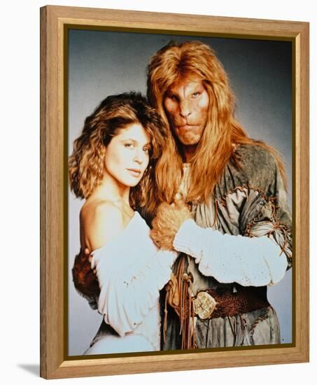 Beauty and the Beast-null-Framed Stretched Canvas