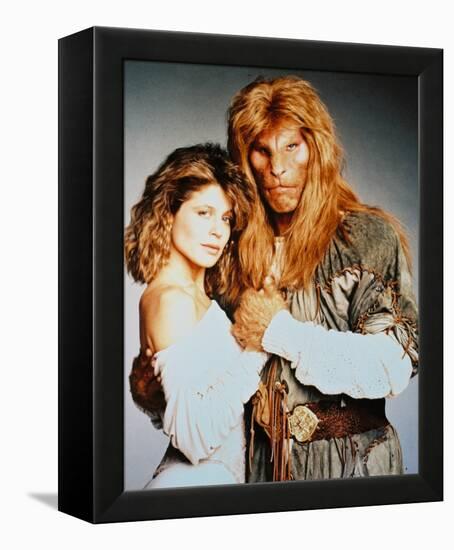 Beauty and the Beast-null-Framed Stretched Canvas