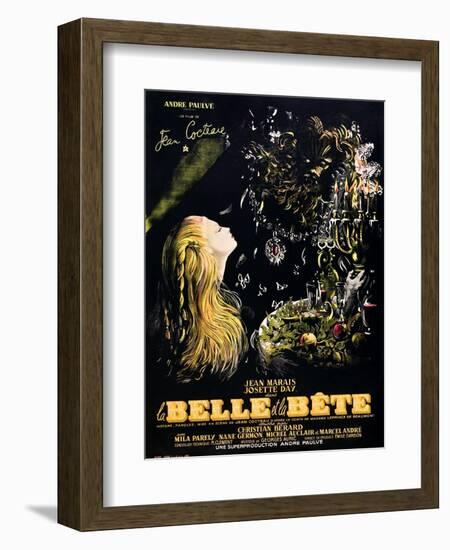 Beauty and the Beast-null-Framed Premium Giclee Print