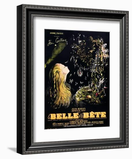 Beauty and the Beast-null-Framed Premium Giclee Print