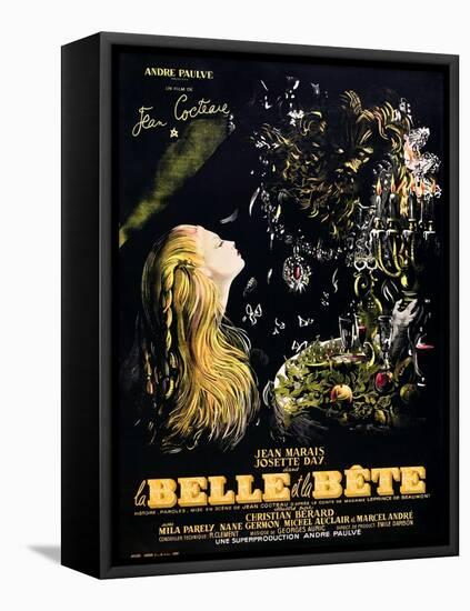 Beauty and the Beast-null-Framed Stretched Canvas