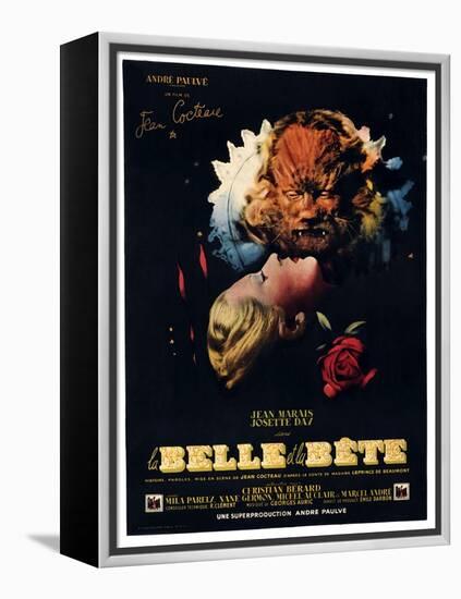 Beauty and the Beast-null-Framed Stretched Canvas