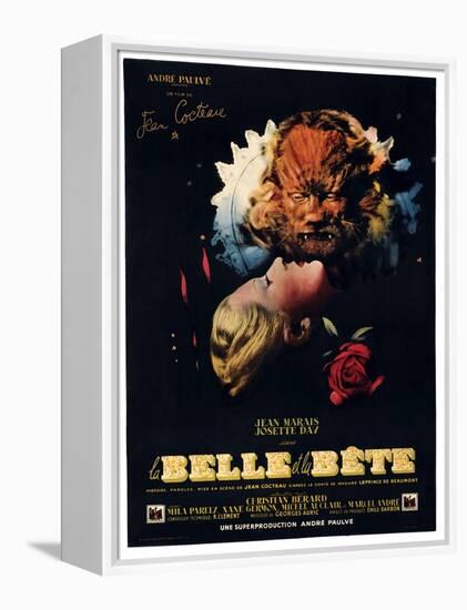 Beauty and the Beast-null-Framed Stretched Canvas