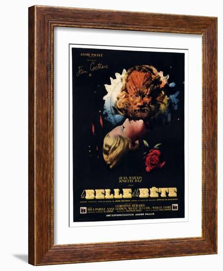 Beauty and the Beast-null-Framed Art Print