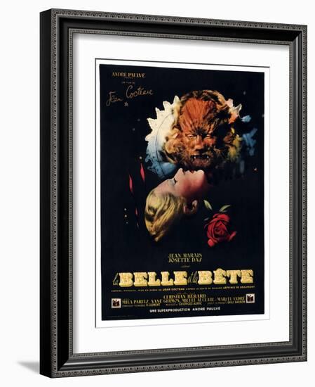 Beauty and the Beast-null-Framed Art Print