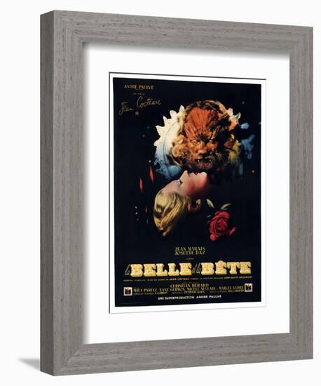 Beauty and the Beast-null-Framed Premium Giclee Print