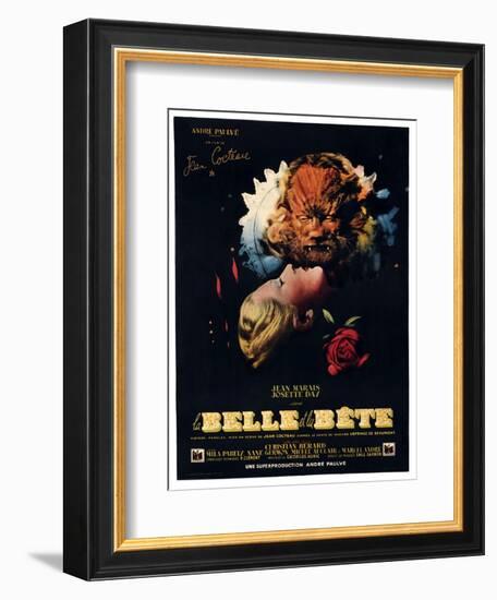 Beauty and the Beast-null-Framed Premium Giclee Print