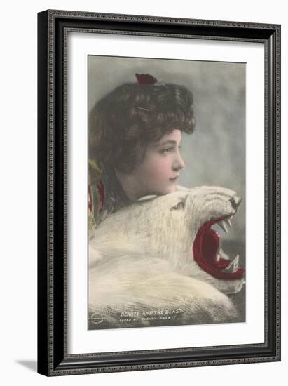 Beauty and the Beast-null-Framed Art Print