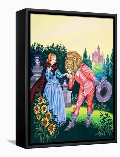 Beauty and the Beast-Ron Embleton-Framed Premier Image Canvas