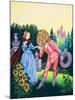 Beauty and the Beast-Ron Embleton-Mounted Giclee Print