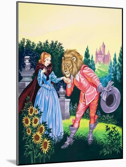 Beauty and the Beast-Ron Embleton-Mounted Giclee Print