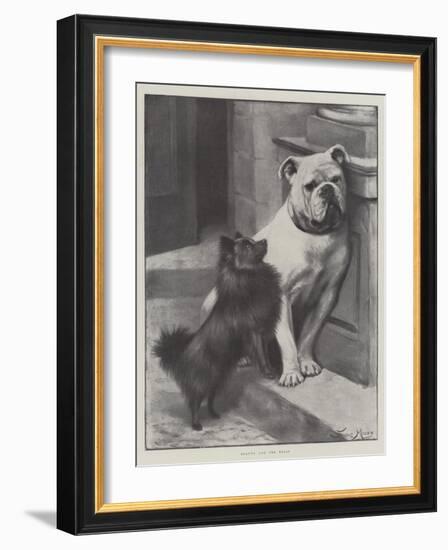 Beauty and the Beast-Fannie Moody-Framed Giclee Print