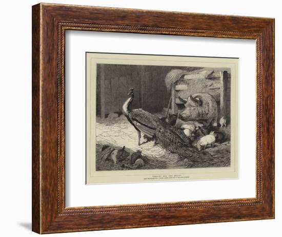 Beauty and the Beast-Charles Burton Barber-Framed Giclee Print