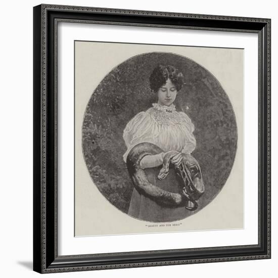 Beauty and the Beast-null-Framed Giclee Print