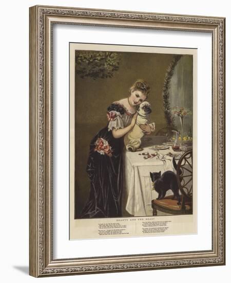 Beauty and the Beast-null-Framed Giclee Print