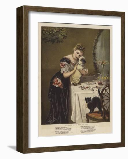 Beauty and the Beast-null-Framed Giclee Print