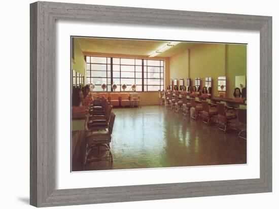 Beauty College-null-Framed Art Print