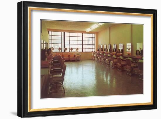 Beauty College-null-Framed Art Print