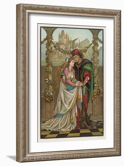 Beauty Discovers That Love is the Magic That Makes All Things Fair-Eleanor Vere Boyle-Framed Art Print