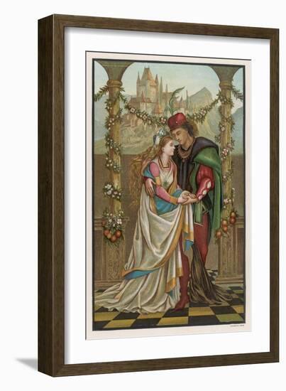 Beauty Discovers That Love is the Magic That Makes All Things Fair-Eleanor Vere Boyle-Framed Art Print