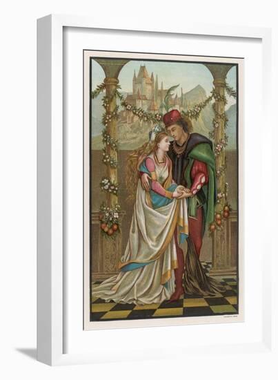 Beauty Discovers That Love is the Magic That Makes All Things Fair-Eleanor Vere Boyle-Framed Art Print