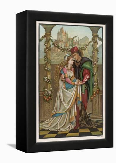 Beauty Discovers That Love is the Magic That Makes All Things Fair-Eleanor Vere Boyle-Framed Stretched Canvas