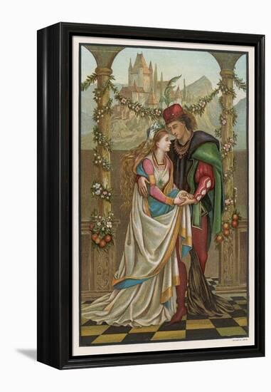 Beauty Discovers That Love is the Magic That Makes All Things Fair-Eleanor Vere Boyle-Framed Stretched Canvas