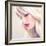 Beauty Girl with Blonde Hair-Subbotina Anna-Framed Photographic Print