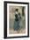 Beauty Holding a Pipe-Utagawa Toyokuni-Framed Art Print