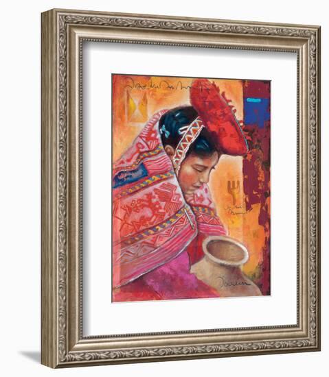 Beauty in Costume-Joadoor-Framed Art Print