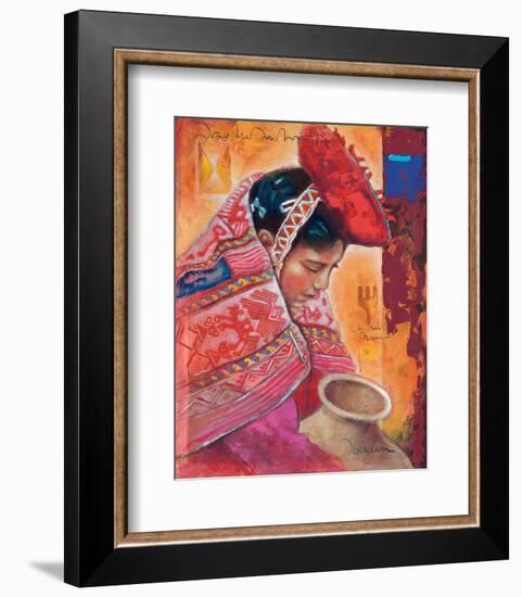 Beauty in Costume-Joadoor-Framed Art Print