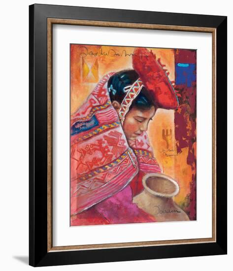 Beauty in Costume-Joadoor-Framed Art Print