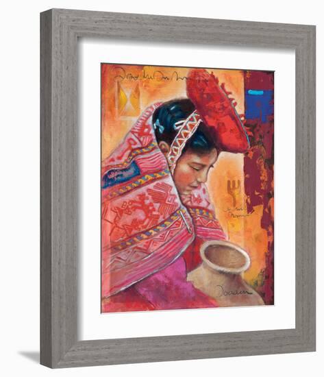 Beauty in Costume-Joadoor-Framed Art Print