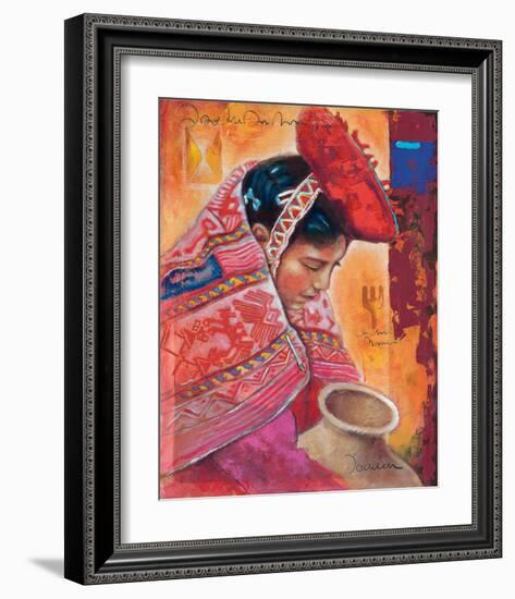 Beauty in Costume-Joadoor-Framed Art Print