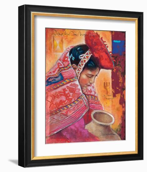 Beauty in Costume-Joadoor-Framed Art Print