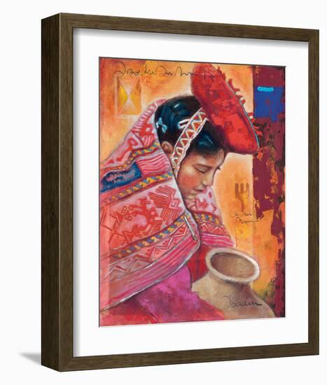 Beauty in Costume-Joadoor-Framed Art Print