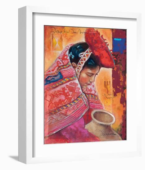 Beauty in Costume-Joadoor-Framed Art Print